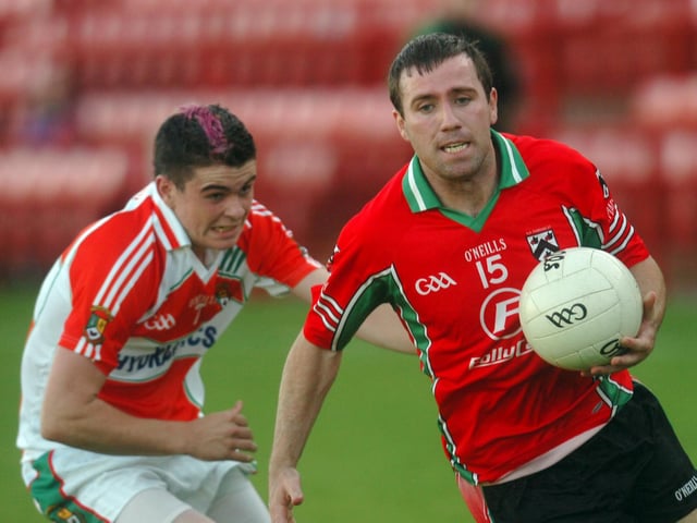 Ciaran had an unbelievable left foot. He was a strong physical presence and would  attack with real pace, a nightmare for any defender.