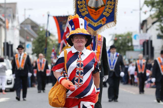 Press Eye - Belfast - Northern Ireland - 12th July 2018 

General view of the North Down 'Twelfth' celebrations in Newtownards town centre, County Down.

Photo by Kelvin Boyes / Press Eye.
