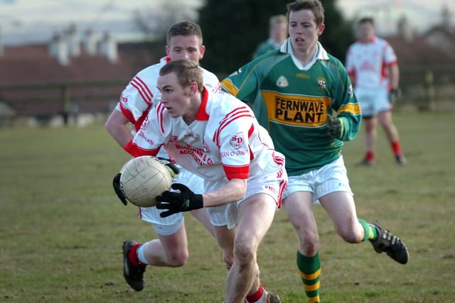Caolan was a Derry minor in 2008. Fantastic at defending and just as comfortable driving forward. Unfortunately a horrible injury in Championship against Glack in 2013 cut short his playing days. A real loss and a class player.
