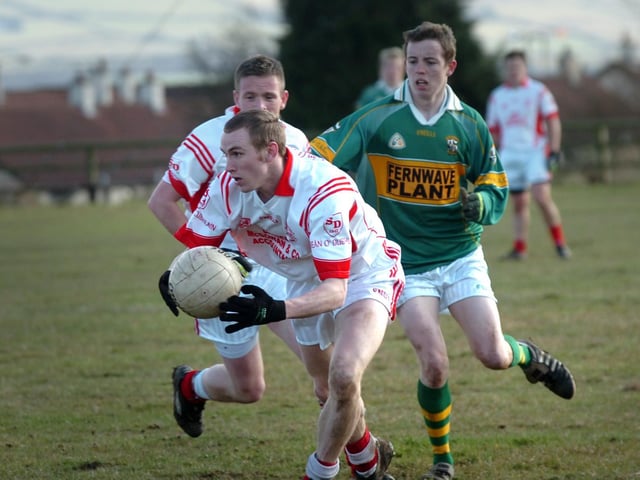 Caolan was a Derry minor in 2008. Fantastic at defending and just as comfortable driving forward. Unfortunately a horrible injury in Championship against Glack in 2013 cut short his playing days. A real loss and a class player.