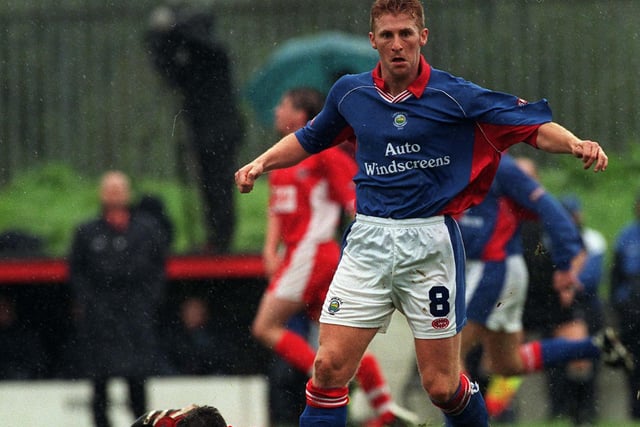 Anthony Gorman    (Centre-Midfielder   -   Linfield):   I travelled and played with Tony at Linfield. An unbelievable athlete, footballer and a true pro. He trained like he played and always to his maximum. He could run, tackle, pass and some of the goals he scored were a joke, unbelievable striker of a ball. Thunderbolts.