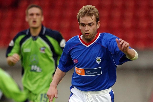 Lee Feeney   (Attacking Midfielder/No 10   -   Linfield):   Another talented gifted footballer, it just looked natural and easy for him to glide past players and make things happen. Brilliant with both feet and another great striker of a ball. With the talent Feeno had he should have played at a higher level and for a lot longer.
