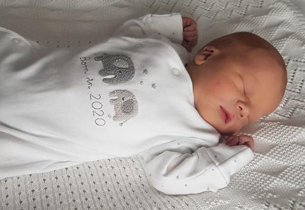 Kathryn Wright says: "Charlie Samuel Wright, arrived 20.05.2020".