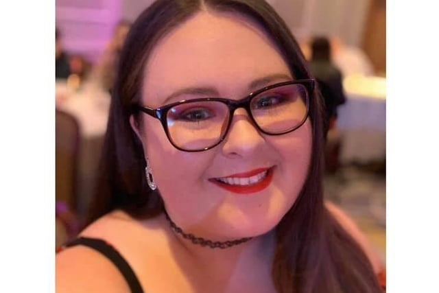 Ann Bond: "This is my daughter Emma-Louise who is a teacher and does caring also and has done more caring in the last few months because the teaching has been in hold and has not stopped working helping other out and looking after me also. Absolutely so proud of her."