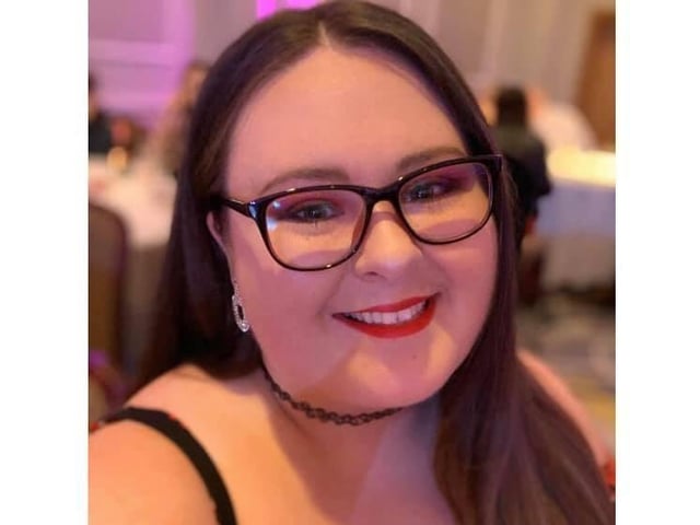 Ann Bond: "This is my daughter Emma-Louise who is a teacher and does caring also and has done more caring in the last few months because the teaching has been in hold and has not stopped working helping other out and looking after me also. Absolutely so proud of her."