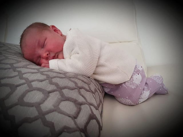 Haylee Gibson: "My granddaughter Aspen Vara Huey born 07/05/20."