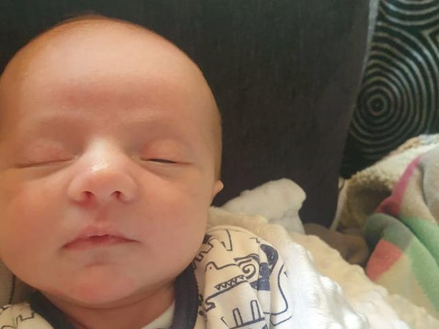 Claire Smith Thompson says: "Ollie Thompson, born on 7th May 2020".