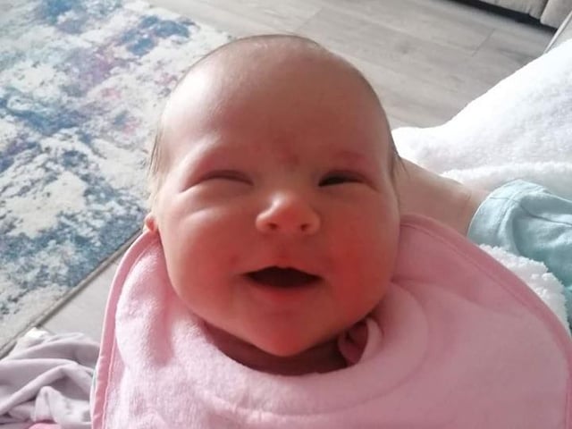 Gemma Gallagher says: "Fiádh Robinson. Born 23.03.2020 the day lockdown began".