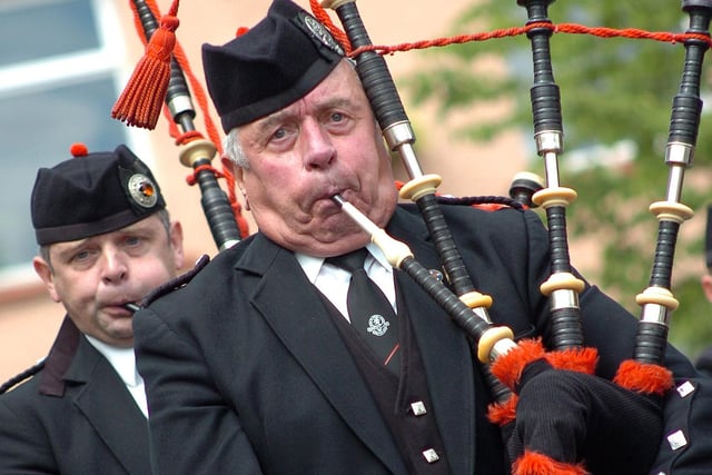 Piping hot at the Twelfth of July celebrations in Maghera.mm29-343sr
