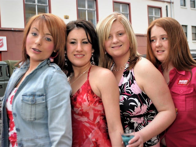 Danielle Curtis celebrates her birthday with the girls.