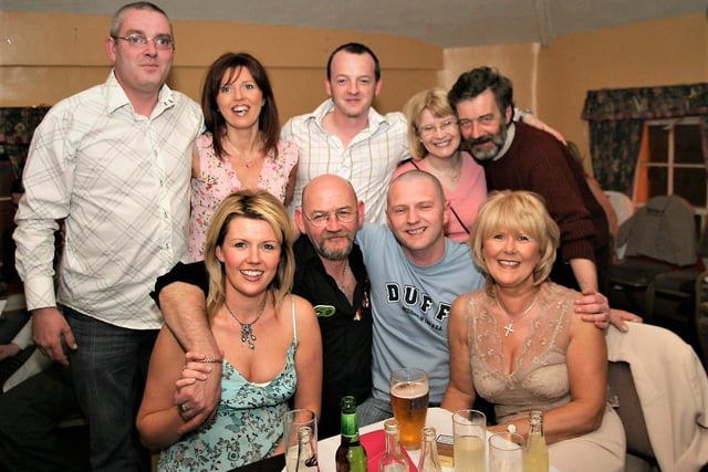 Willie McCafferty and family celebrate his birthday.