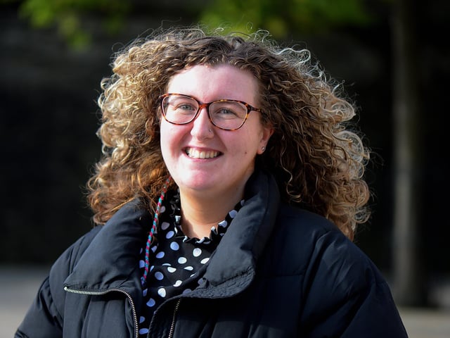 Corinne Gorman said: "I am going to dress up as one of the characters from Squid Games, which is a new series on Netflix. Everyone gets put into this game and they have to compete for money. I am actually going to Manchester for Halloween, I am going to the Warehouse Project."DER2142GS - 004