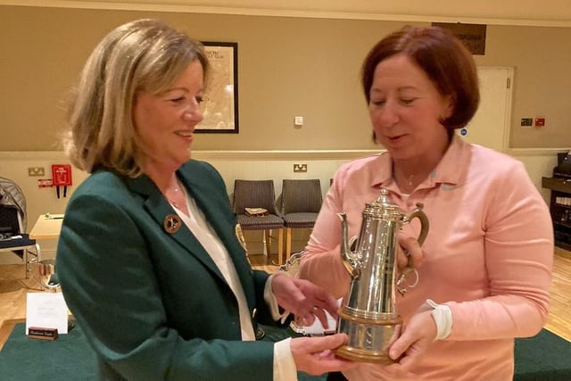 Pictured at Ladies final prizenight 2021 at Lisburn Golf Club