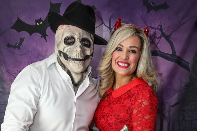 Paul and Samara Prentice hosted a Halloween Party night at Spookmount Hall