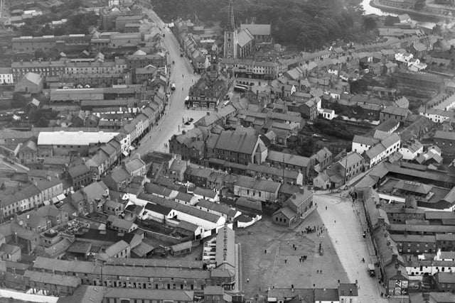 Aerial view of Lisburn, c.1926