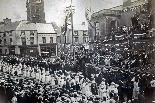 Peace Day Parade, Lisburn, 1919