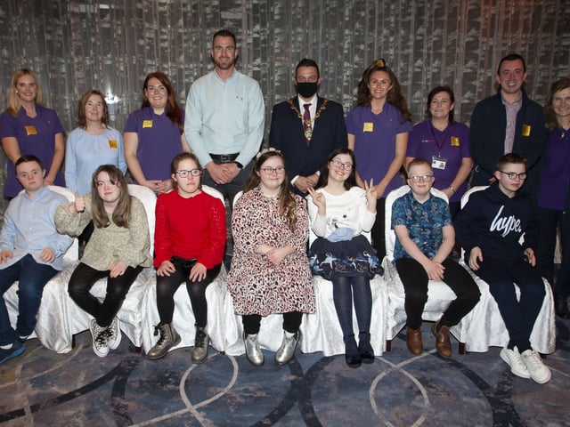 Members of the 13-19 year old group enjoying the FDST Celebration of Achievement event on Thursday night. (Photos: Jim McCafferty Photography)