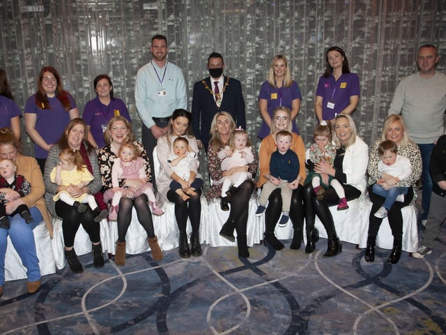 Children and parents of the 0-3 year group enjoying the Celebration of Achievement event at the Everglades Hotel on Thursday night last. (Photos: Jim McCafferty Photography)