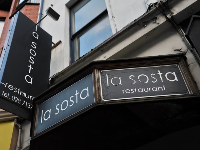 La Sasta Italian Restaurant on Carlisle Road