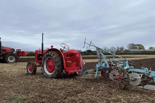 One of the tractors at the ploughing match