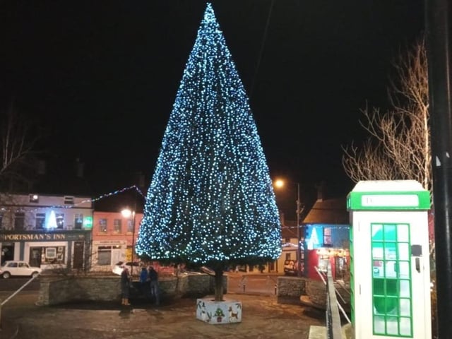 Christmas Tree & Lights Carndonagh.