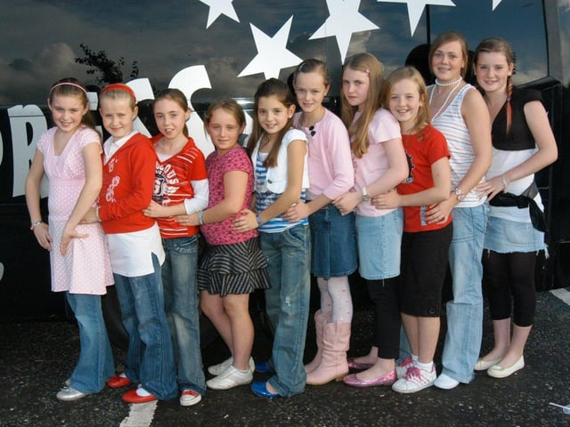 Danielle Gibson celebrates her 11th birthday with the girls.