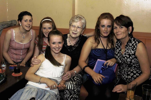 Danielle Meehan pictured enjoying her 18th birthday with her family.