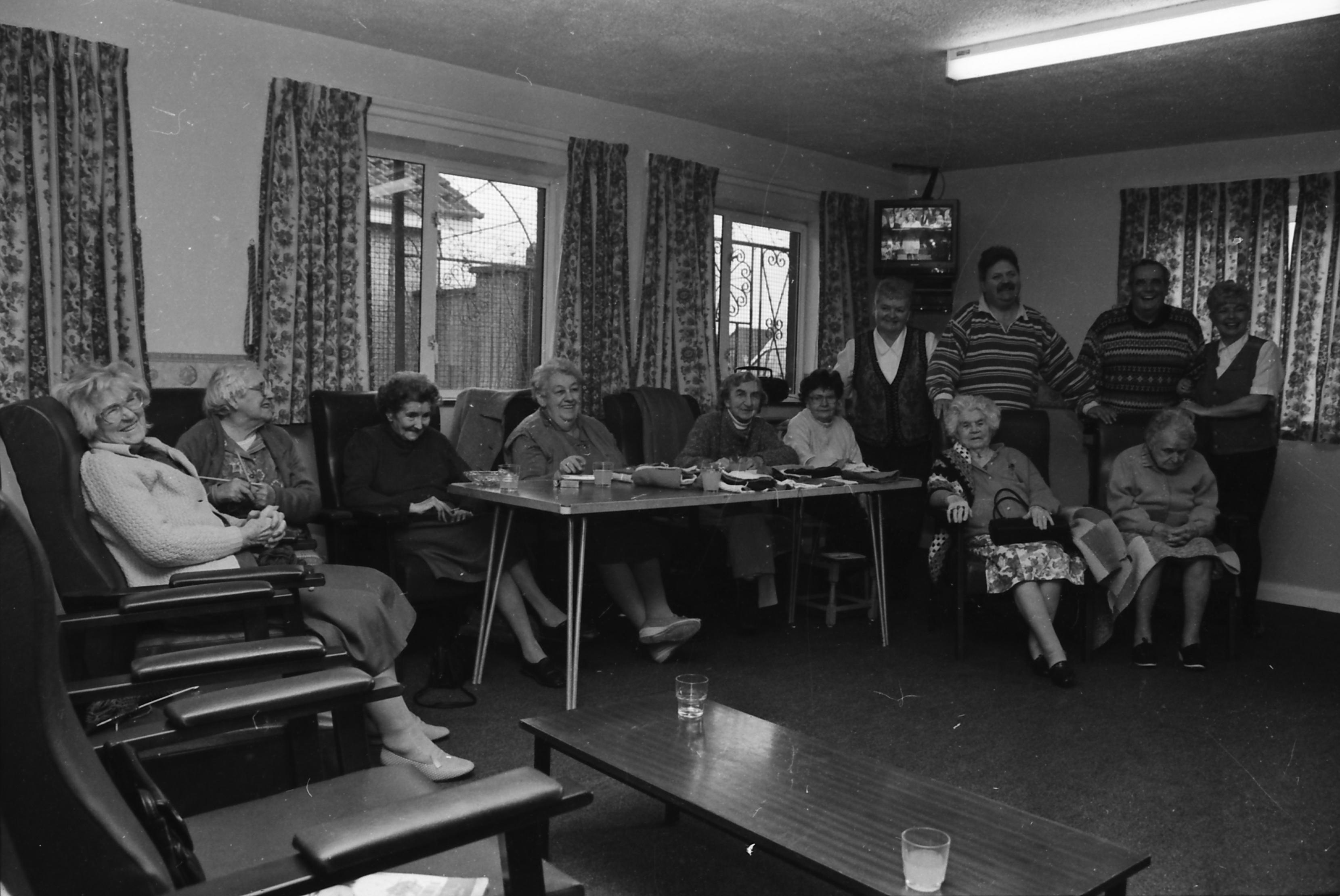 Senior citizens take part in social and recreational activities in the Carnhill Resource Centre.