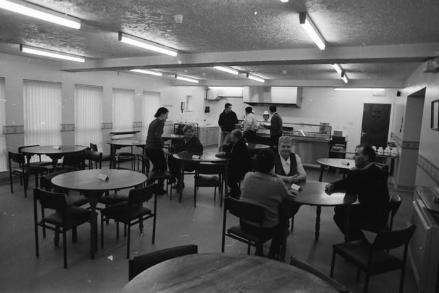 The new canteen in the Carnhill Resource Centre.