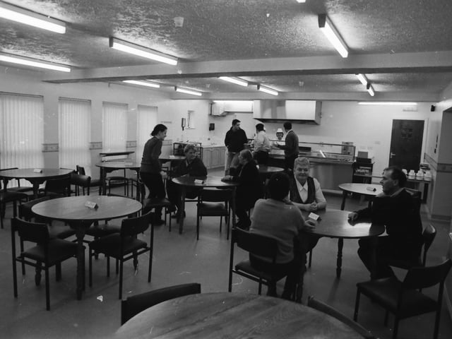The new canteen in the Carnhill Resource Centre.