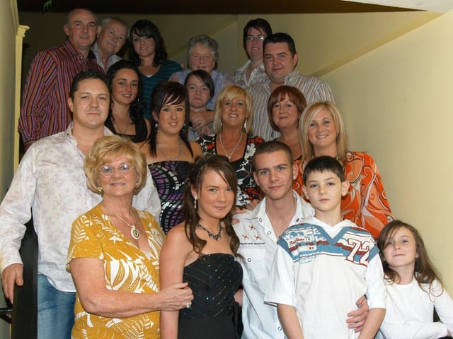 Gavin Gough and the gang celebrate his 18th.