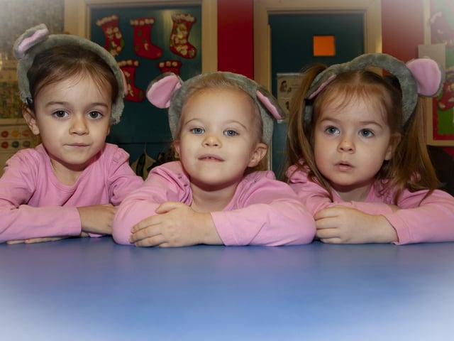The Three Mice - Bría Doherty, Hannah Wilson-Maguire and Zara McDonnell.