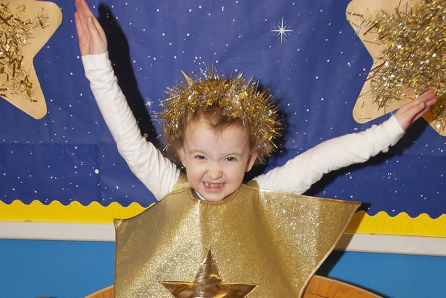 The Star (Hollie Frazer) in the Nativity Play. (Photos: Jim McCafferty Photography)