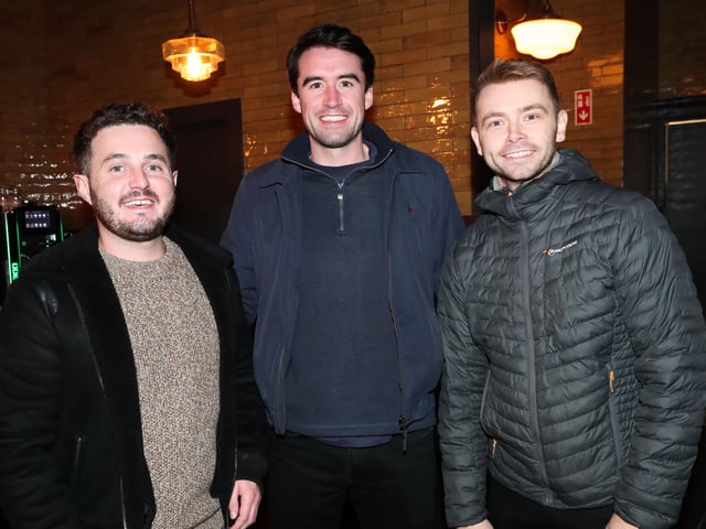 Ross Marley, Peter Bailey and David Wright
