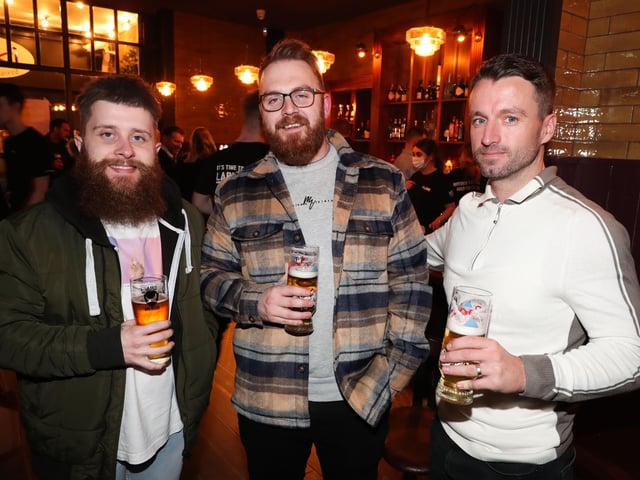 Ryan Craig, Adam Fallon and Craig Leitch