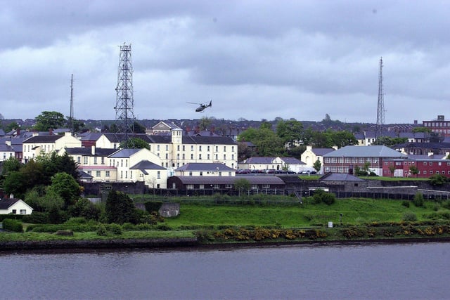 May 2001... Ebrington Barracks when it was still home to the British Army.