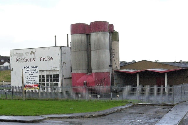 October 2000... The old 'Milanda' bakery site which was located at Glen Road. The Mothers Pride Bakery had been in operation for more than 30 years when it closed in 1999 with the loss of more than 100 jobs.