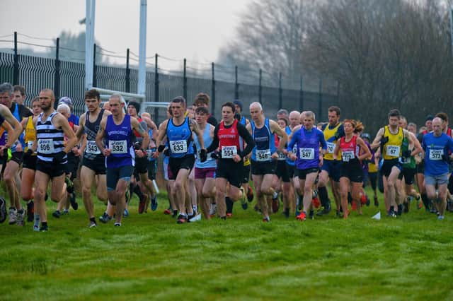 There was a large turnout for the North West Cross Country meeting at Templemore Sports Complex on Saturday afternoon last. Photo: George Sweeney.  DER2150GS – 059