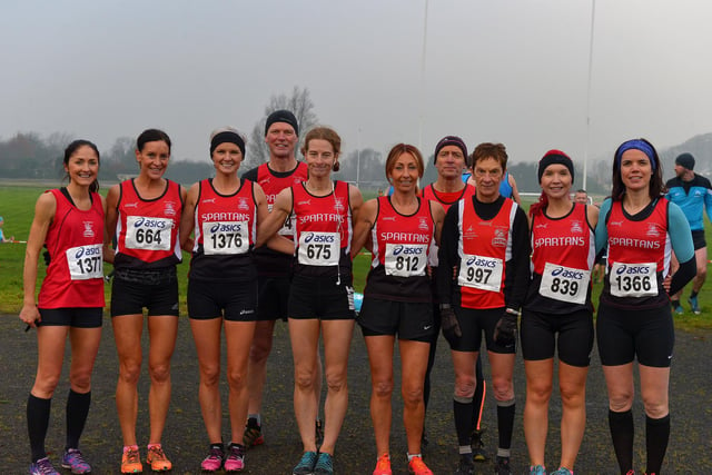 City of Derry Spartans women won the Brendan Duffy Snr Memorial Cup at the North West Cross Country meeting at Templemore Sports Complex on Saturday afternoon last. Photo: George Sweeney.  DER2150GS – 058
