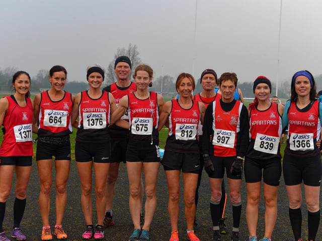 City of Derry Spartans women won the Brendan Duffy Snr Memorial Cup at the North West Cross Country meeting at Templemore Sports Complex on Saturday afternoon last. Photo: George Sweeney.  DER2150GS – 058