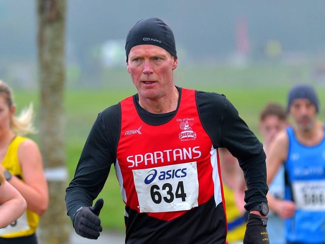 City of Derry Spartan Rob Stewart. Photo: George Sweeney.  DER2150GS – 074