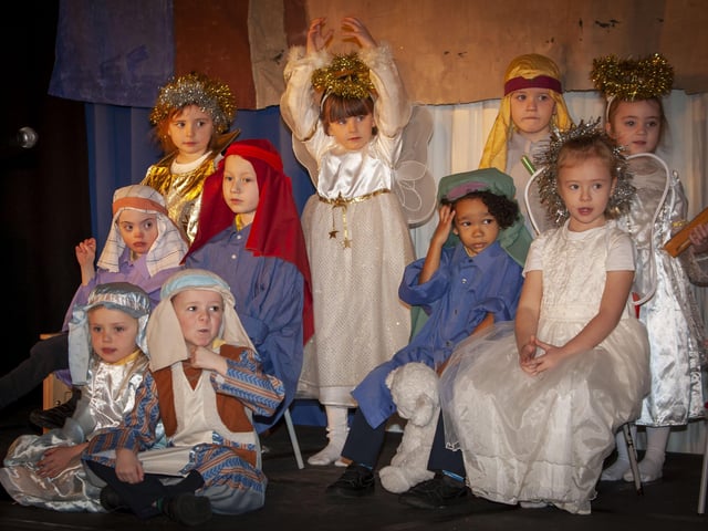 Some children from Mrs Crampsey's Year 1 Class at Steelstown PS