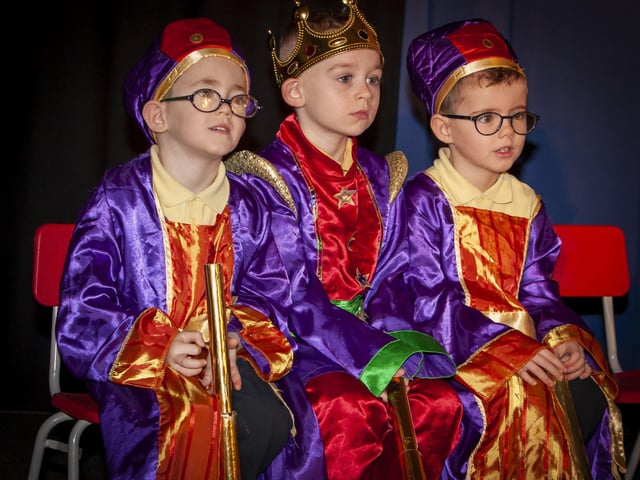 The Three Kings - Layton, Lovren and William at Steelstown PS