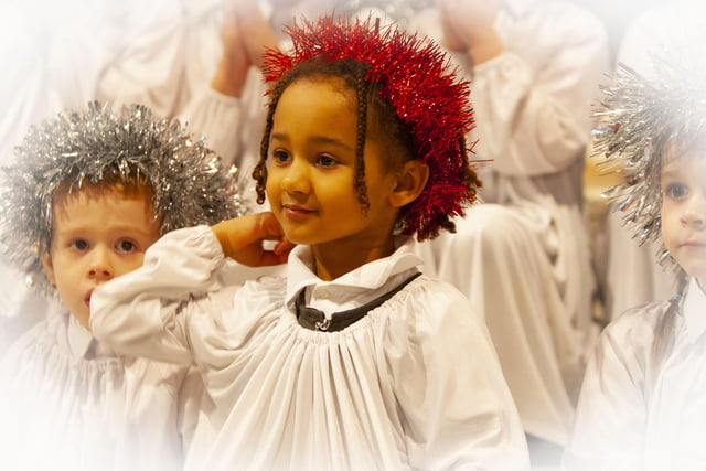 Some of the Little Angels at the Junior Nativity in St. Eugene's Cathedral. (Photos: JIm McCafferty Photography)