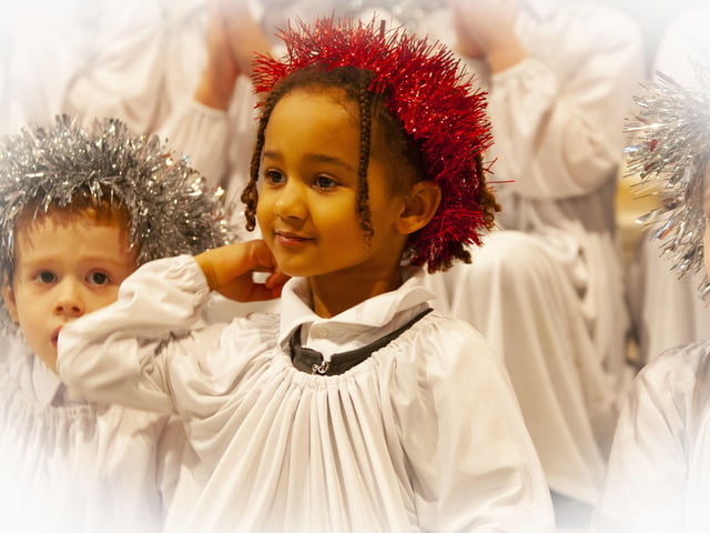 Some of the Little Angels at the Junior Nativity in St. Eugene's Cathedral. (Photos: JIm McCafferty Photography)