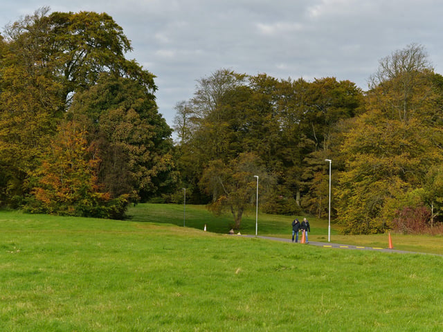 St Columb’s Park is scenic with squirrels and birds and the Cafe in the Park for a coffee break. DER2042GS – 009