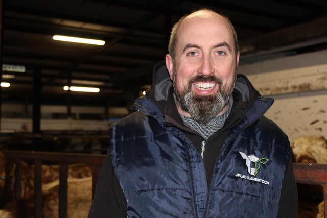 James Alexander is a sheep and beef farmer, and also runs a tractor business in Randalstown, County Antrim.