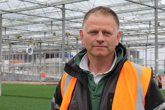 Trevor Gabbie, from Comber, County Down, has a plant propagation nursery.