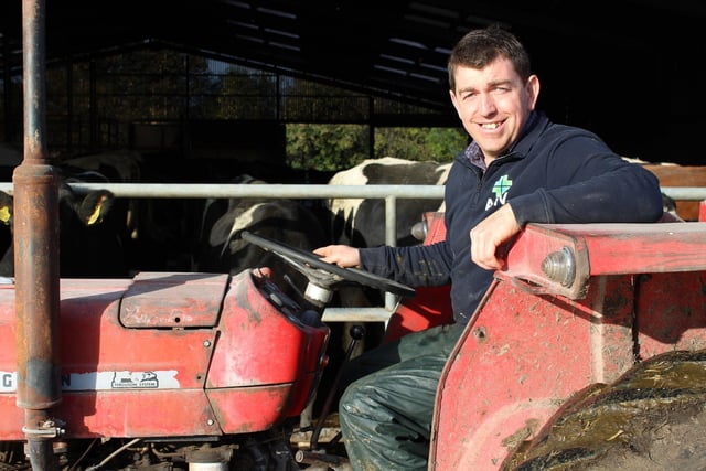 Stephen Gibson is a dairy farmer in Hillsborough. He runs an ice-cream business on his Hollowbridge Farm, which is also a tech demonstration farm.
