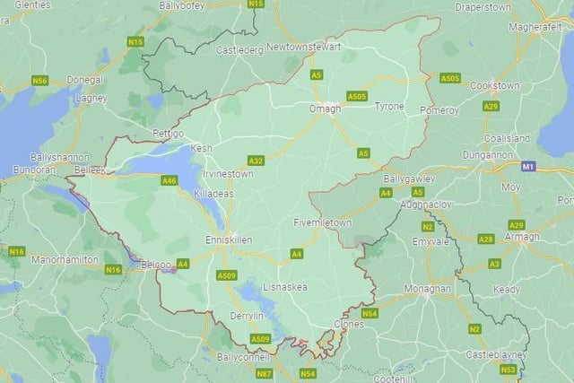 Fermanagh and Omagh have an infection rate of 2887.4 per 100,000 people.